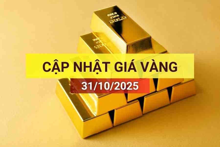 Bản tin giá vàng sáng 31/10/2025