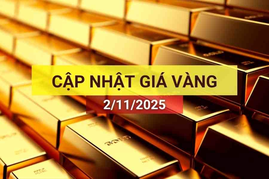 Bản tin giá vàng sáng 2/11/2025