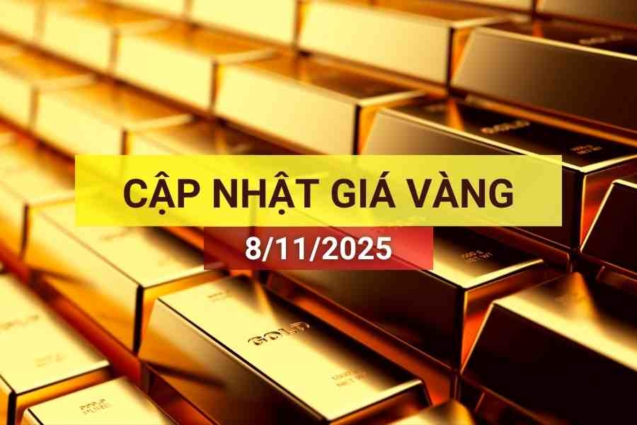 Bản tin giá vàng sáng 8/11/2025