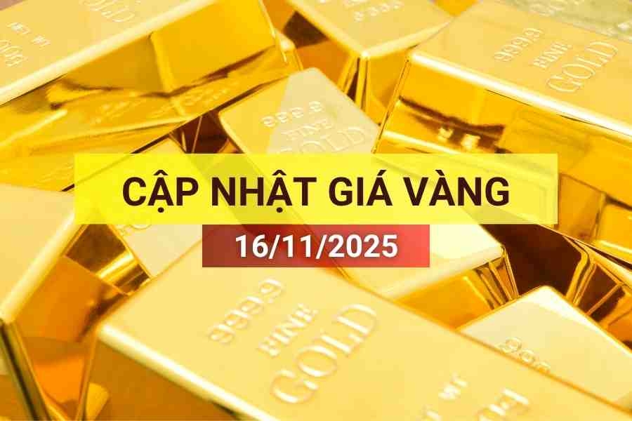 Bản tin giá vàng sáng 16/11/2025