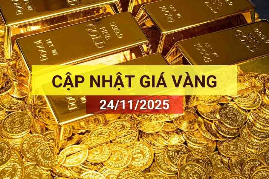 Bản tin giá vàng sáng 24/11/2025