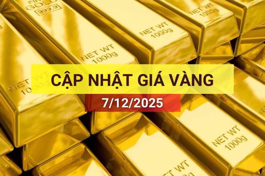Giá vàng 7/12/2025