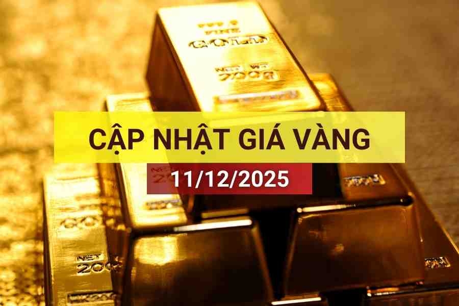 Bản tin giá vàng sáng 11/12/2025