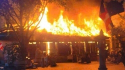 Cháy chùa Vẽ TPBG