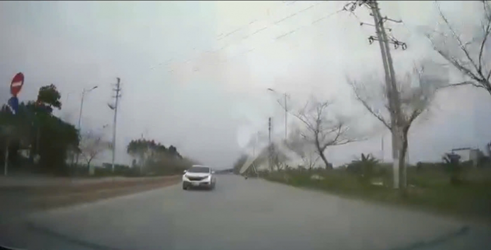 Đi ngược chiều tại Bắc Giang