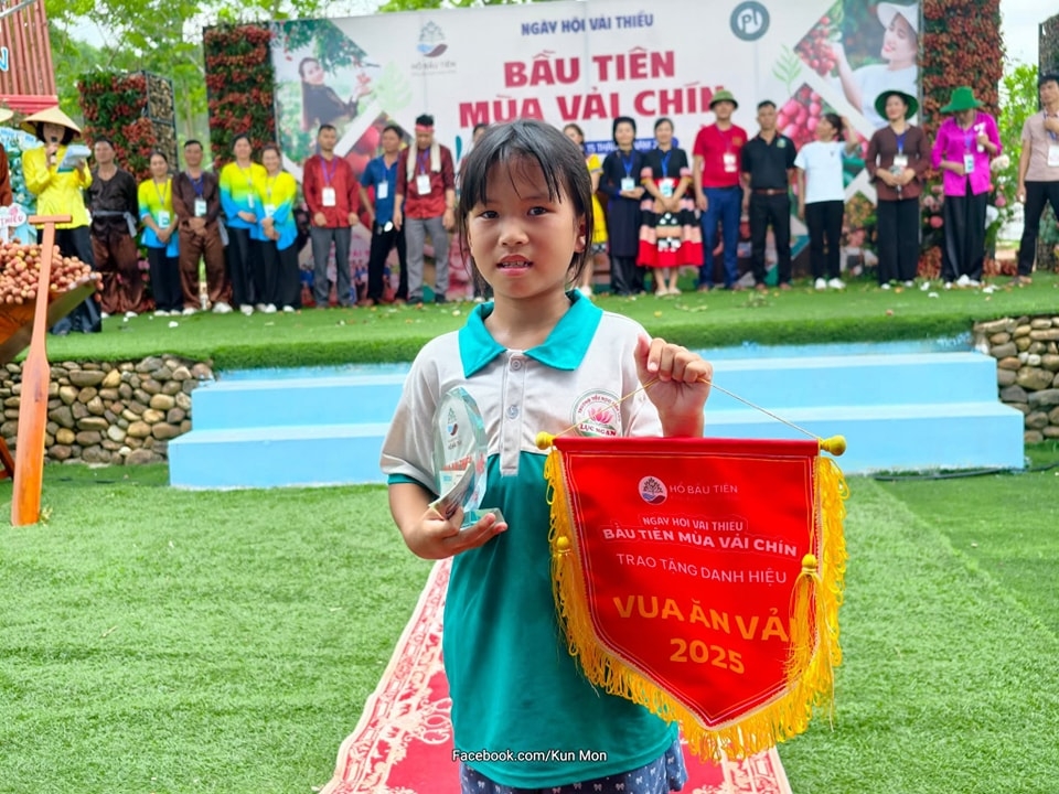 Vua ăn vải Bắc Giang