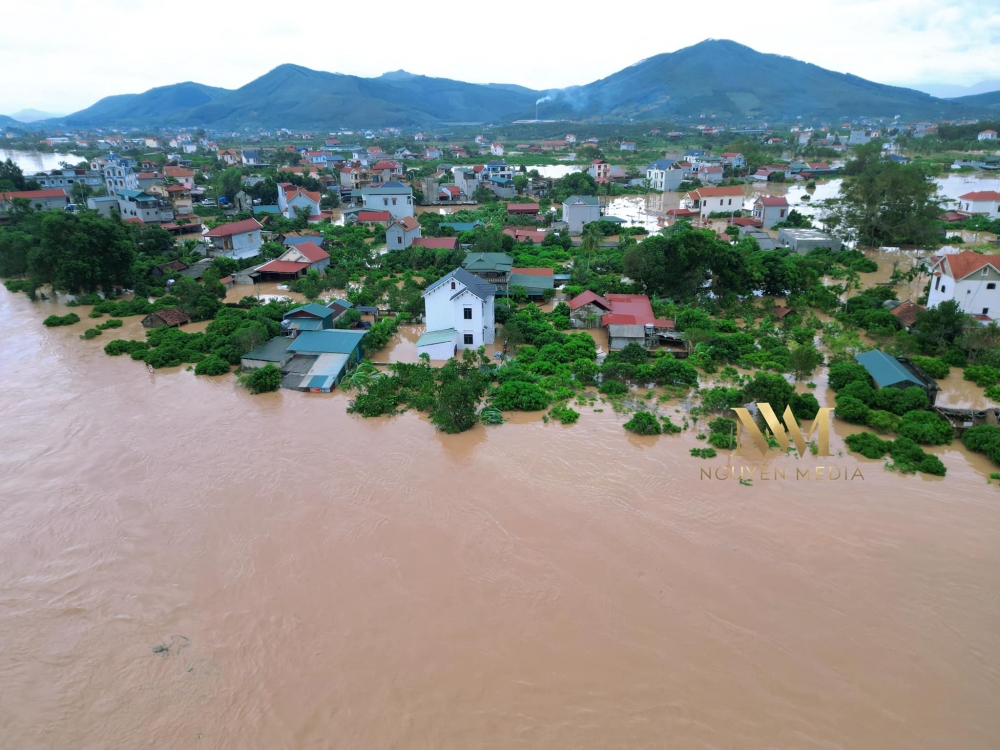 Lụt tại Hồng Giang, Lục Ngạn
