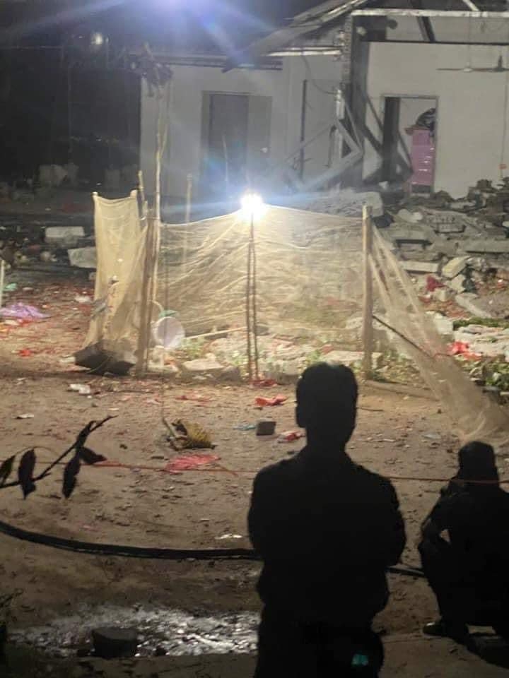 Nổ lớn ở Bắc Giang khiến 1 người chết