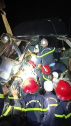 hiện trường tai nạn mê linh