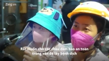 "Nón chống dịch" Covid-19 đắt hàng ở TP HCM