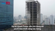 Cận cảnh trụ sở Vicem trên đất vàng đắp chiếu 8 năm