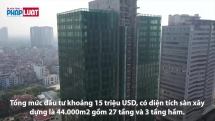 Ngang nhiên “xẻ thịt” Dự án Apex Tower làm bãi đỗ xe