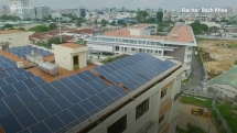 Trường đại học ở Sài Gòn sử dụng điện mặt trời