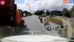 Sang đường đột ngột, người đàn ông gặp tai nạn kinh hoàng