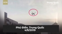Cảnh sát giao thông Trung Quốc ra hiệu lệnh bằng công nghệ drone