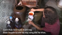 Nước mắm Nam Ô trở thành di sản văn hóa