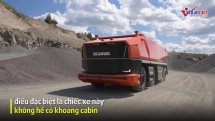 Ra mắt mẫu xe tải hạng nặng tự lái đầu tiên trên thế giới