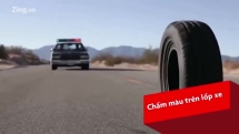 Bí ẩn sau những dấu chấm tròn trên lốp xe