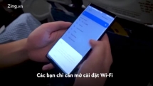 Wi-Fi trên máy bay Vietnam Airlines chậm, đủ để nhắn tin và gửi mail